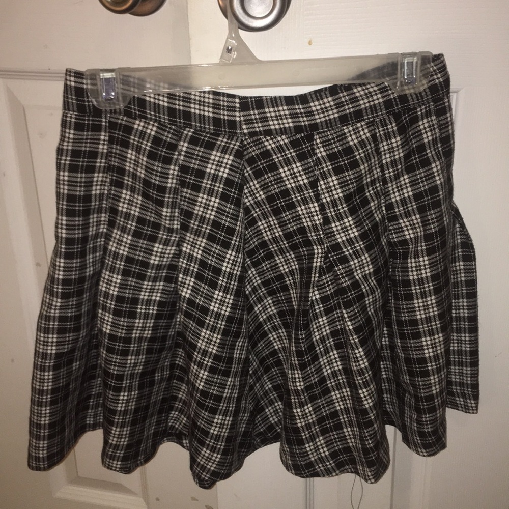 Plaid Skater Skirt